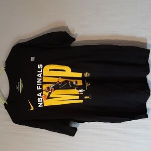 LeBron James Los Angeles Lakers Nike 2020 NBA Finals Champions MVP T-Shirt